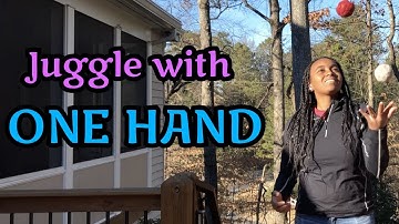 How to Juggle 2 Balls in One Hand (Beginner Tutorial)