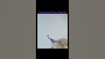 Writing Name "Kriti" in Cursive Writing | #shorts #calligraphy