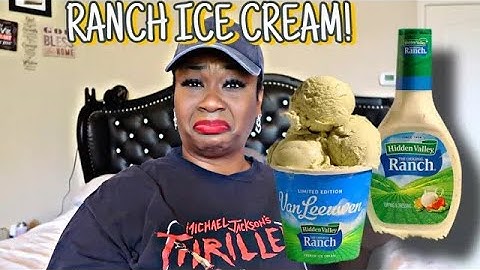 I FINALLY FOUND IT! Van Leeuwen Hidden Valley Ranch Dressing Ice Cream