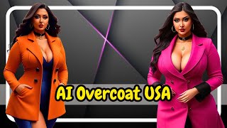 [Ai Lookbook] Ai Overcoat | Ai Indian Girl | Ai Plus Size | Ai Lookbook 4K | Lookbook Girl