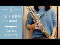 [ Soprano Sax ] いのちの名前 / 久石譲 [ Spirited Away - 千と千尋の神隠し ]
