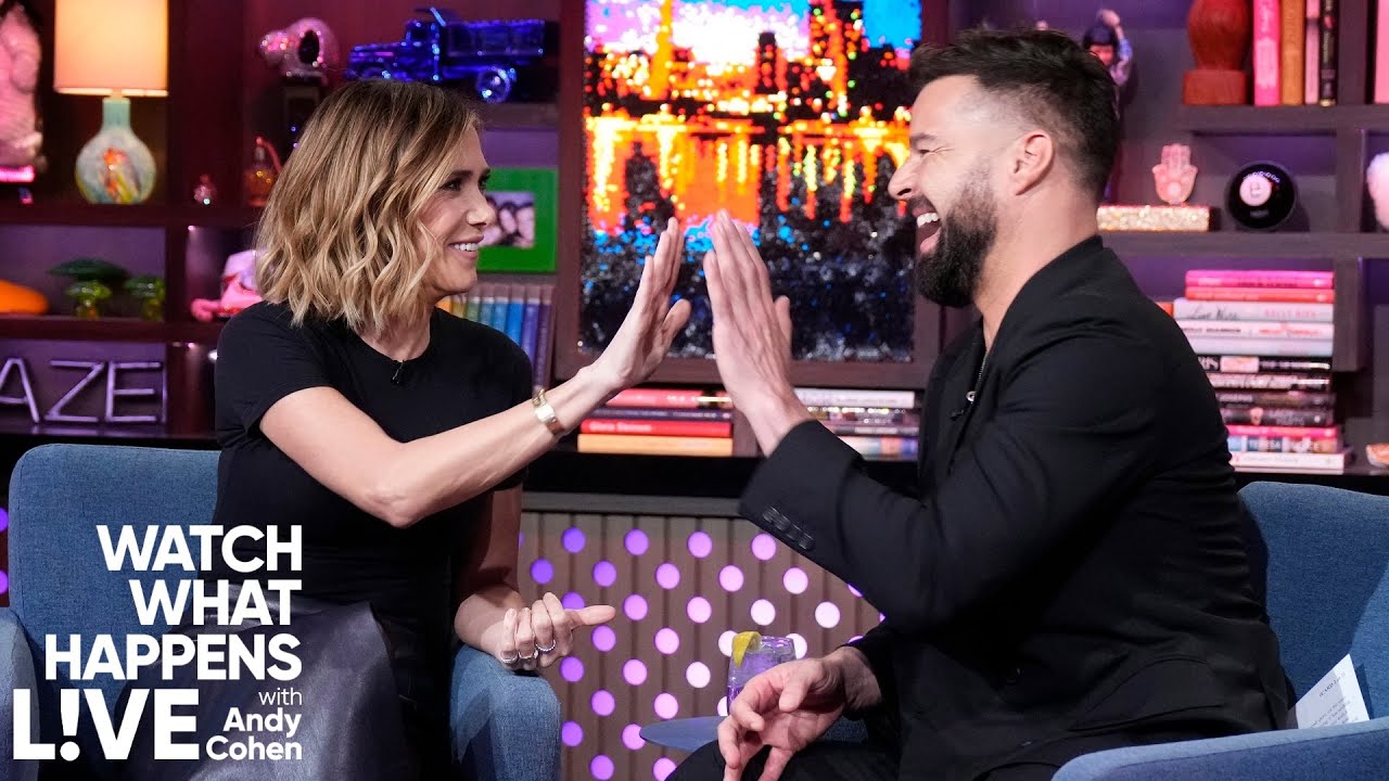 Ricky Martin and Kristen Wiig Compare Iconic Songs on WWHL: Livin' La Vida Loca vs. She Bangs