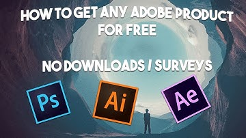 How To Get Any Adobe Product For Free! (Photoshop, After Effects & More) [No Downloads/Surveys]