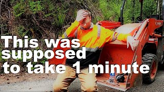 Kubota B26 Tire Valve Fix: How I Turned 1 Minute Into 45 (16 Month Recap at End)