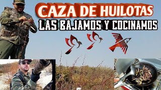 Caza de Huilotas con Escopeta -Comida al aire libre-