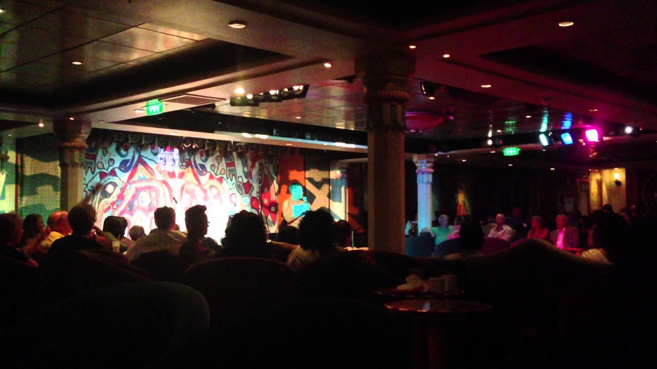 Proud To Be An American-Cruise Ship Karaoke - YouTube