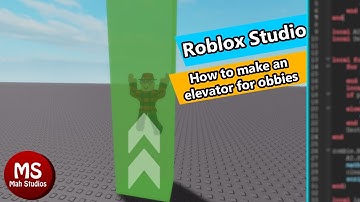 Roblox Studio | How to make an elevator for obbies! (Difficulty Chart Obby Tutorial)