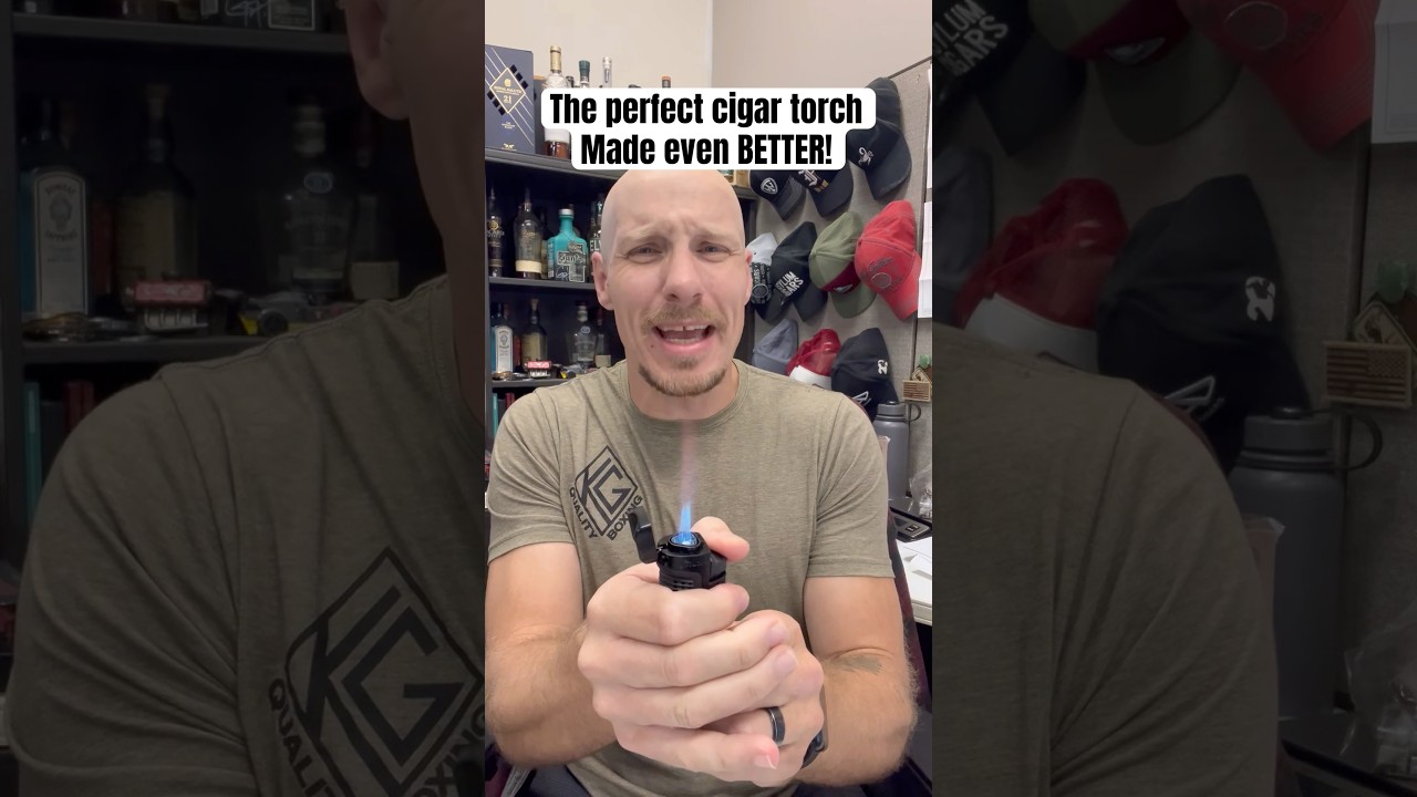 The perfect cigar torch made even better! 