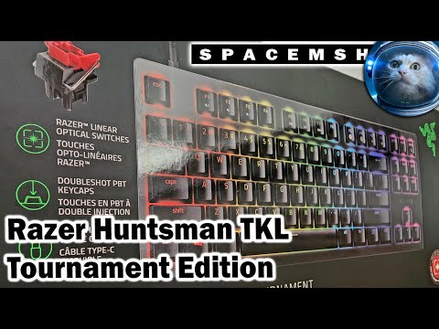 Razer Huntsman Tournament Edition TKL Unboxing and Review