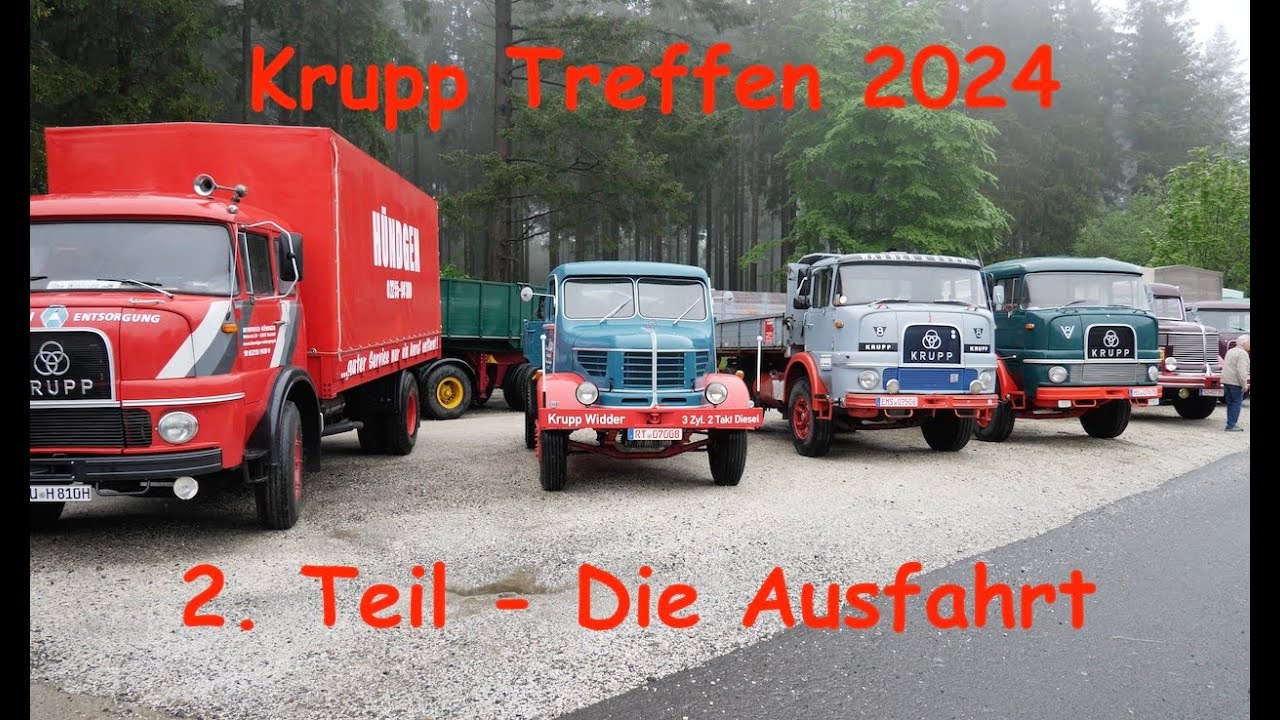 Krupp Treffen 2024 - Die Ausfahrt