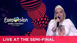 Svala - Paper Live Iceland First Semi-Final Eurovision 2017