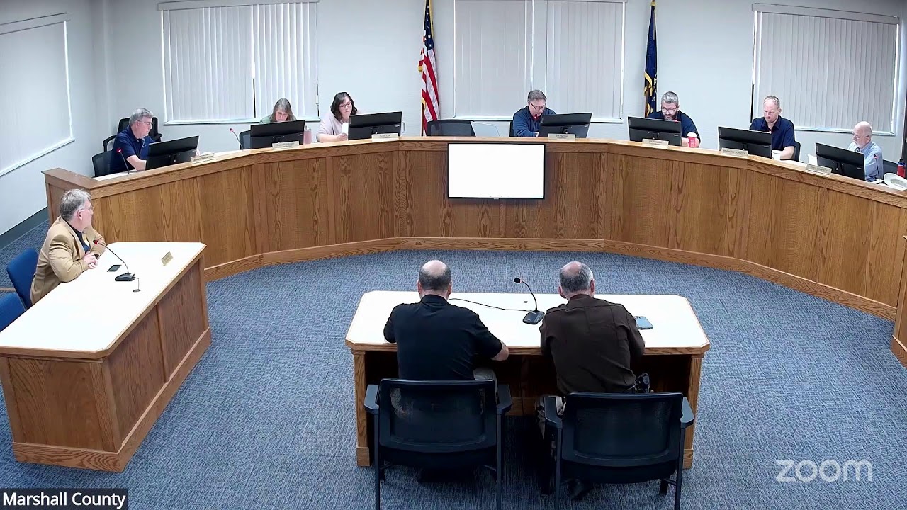 Marshall County Council Meeting 09-14-2026