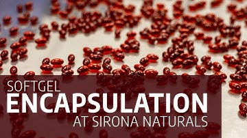 Soft Gel Encapsulation at Sirona Naturals