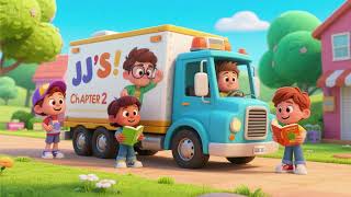 JJ’s Reading Truck on Chapter Two | Storytime Nursery Rhymes & Kids Songs