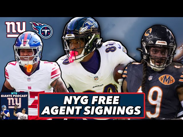 Giants Land Isaiah Likely, Tremaine Edmunds & More | Free Agency Day 1 Reaction