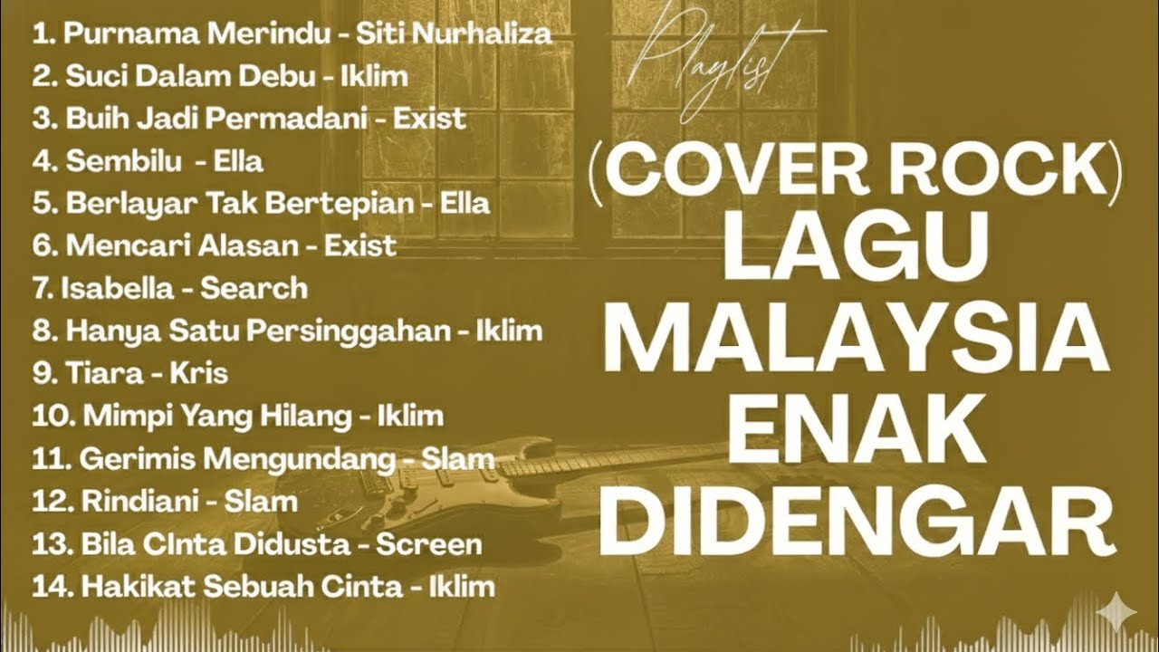 COVER ROCK LAGU MALAYSIA PALING LEGEND | PLAYLIST LAGU MALAYSIA TERBAIK | TANPA IKLAN
