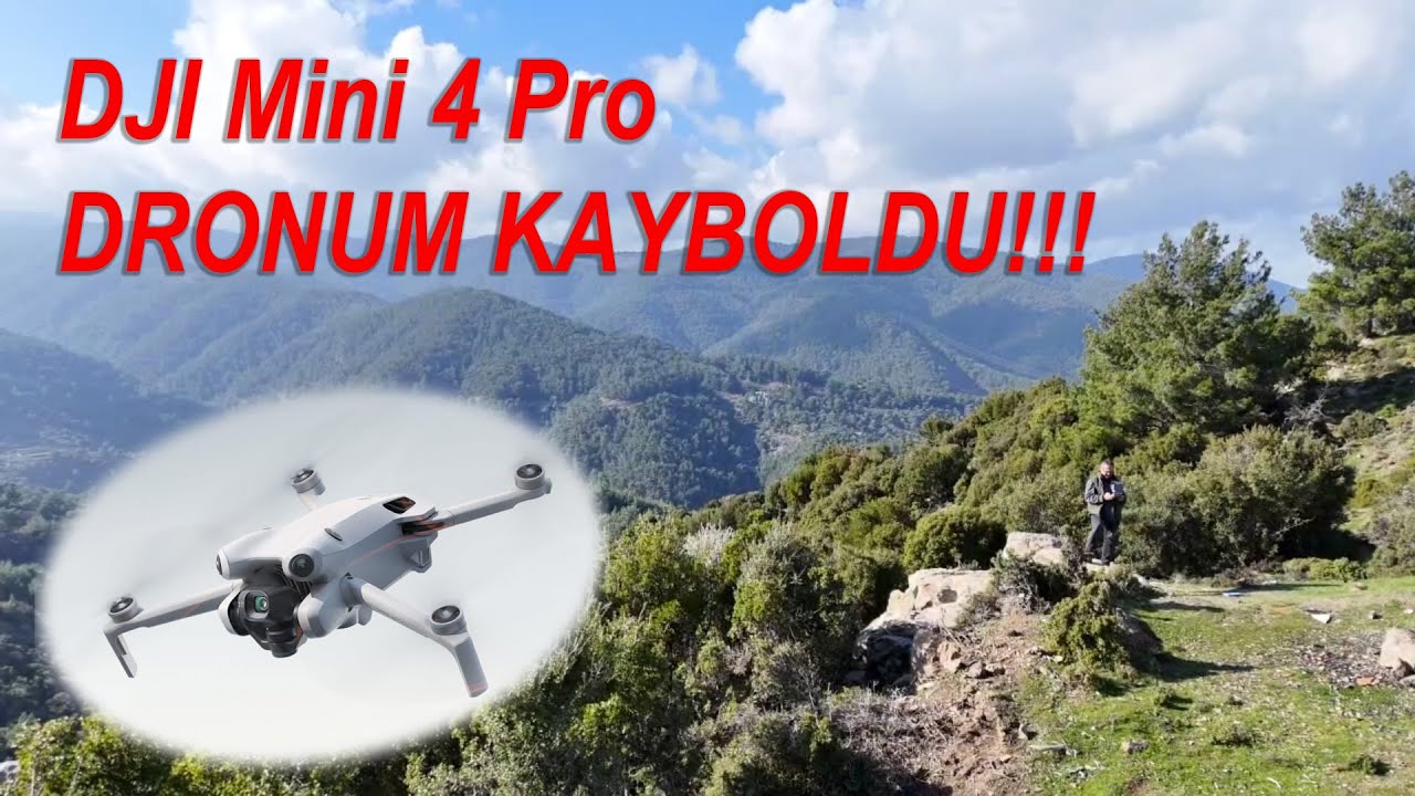 Dji Mini 4 pro dronum kayboldu!!!