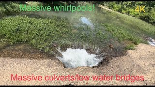 MULTIPLE WHIRLPOOLS/unclogging culverts/low water bridges 5/22/23 Northern Territory #19