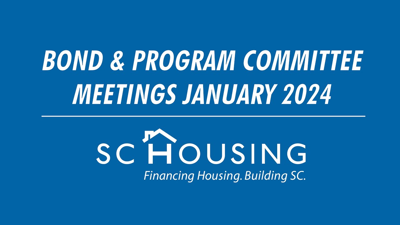 Program Commoitte Bond & Program Committee Meetings January 2024 - YouTube