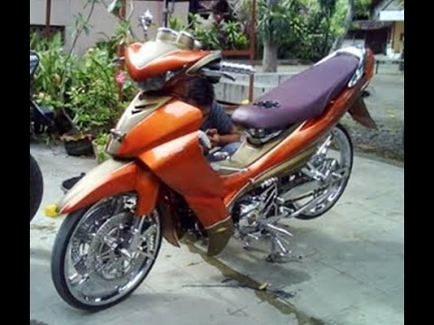 terbaru Modifikasi Motor Jupiter Z Orange