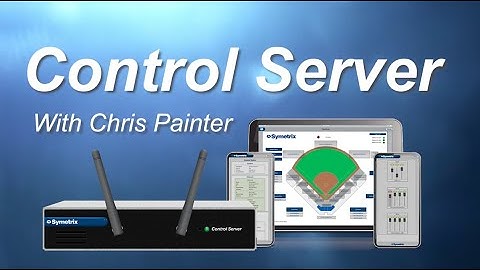 Symetrix Webinars — Control Server