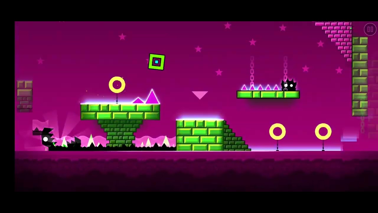 How to beat Geometry Dash Meltdown in 1 attempt - Walkthrough - YouTube