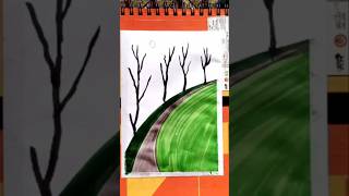 Satisfying Scenery #AmitArts # #art #painting #youtubeshorts #viral #shorts