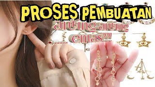 Cara membuat anting anting sendiri mudah dan simpl model anting terbaru 2022