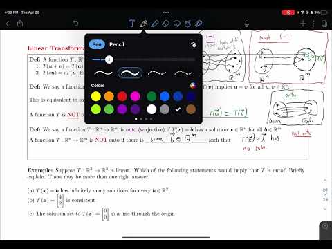 Chap 1 Review || Linear Transformations || Linear Algebra
