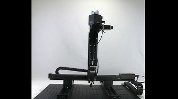 Zaber Technologies Custom XYZ Theta Gantry with Grippers