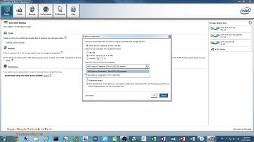 How to use SSD as Cache drive in Asus computer with Intel Rapid Storage Technology