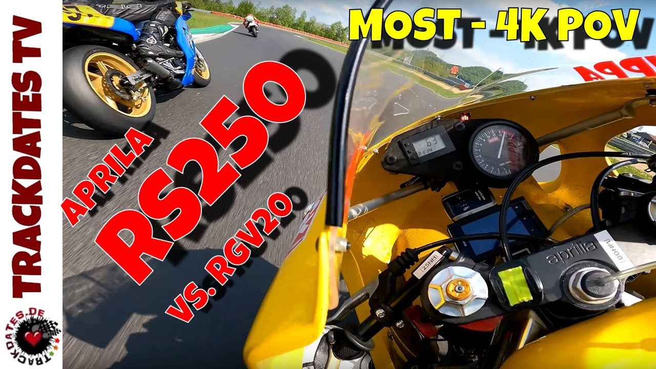 APRILIA RS250 vs RGV 250 | RAW Onboard 4K POV | Autodrom Most 05/22 | BEST 1:54,5 |  Sound Only