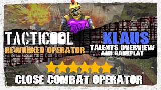 Tacticool Klaus New Update New Talents Overhaul Giveaway In This Video
