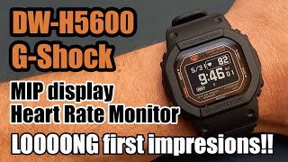DW-H5600 - Heart Rate MIP Display Square G-Shock - the best square so far?