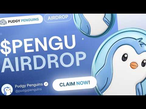 CRYPTO AIRDROP Pudgy Penguins is LIVE | How to Claim $PENGU Tokens NOW | Full Guide
