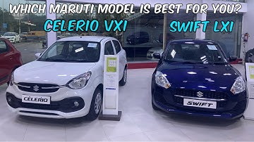 Maruti Swift LXI vs Celerio ZXI: Which Offers the Best Value for Money?" 🔥🔥❤️