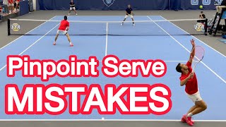 How To Hit Great Pinpoint Stance Serves (3 Easy Tennis Tips)