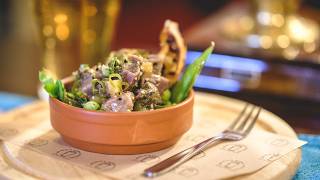 The Black Horse Pub in Whitby dish up some Whitby-caught Tuna