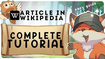 How to Write an Article in Wikipedia | Guide Glimpse