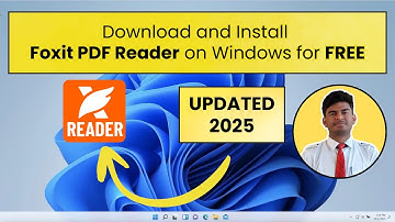 How to Download and Install Foxit PDF Reader on Windows 10/11 – Free PDF Reader 2025