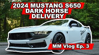 2024 Mustang S650 Dark Horse Delivery (MM Vlog Ep.3)