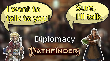 Skill Album: Diplomacy in Pathfinder 2e.