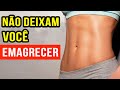 10 Alimentos a EVITAR para EMAGRECER RÁPIDO com SAÚDE!