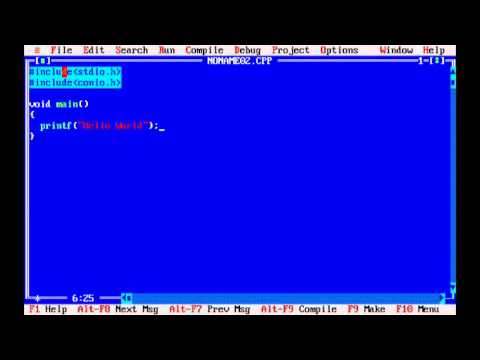 "Hello World" in c programming
