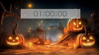 1 minute HALLOWEEN countdown timer