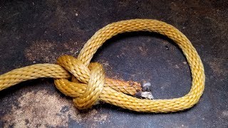 How to Tie the Bowline Knot 3 Ways (Standard, Flying bowline & One-handed bowline)