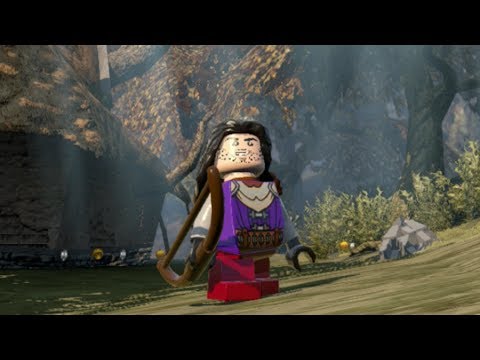 LEGO The Hobbit How to Unlock Kili (Lake-town) & Free Roam Gameplay YouTube