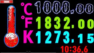 0~1273.15 kelvin  Temperature ( Celsius ,Fahrenheit ,kelvin)  timer  countdown alarm animation