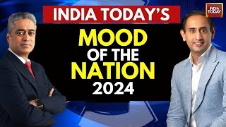 Rajdeep Sardesai & Rahul Kanwal Decode 2024 Elections | Mood Of The Nation 2024 Survey | India Today