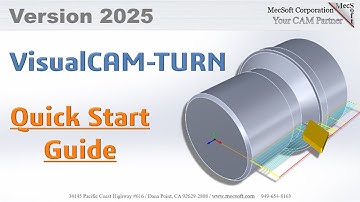 VisualCAD/CAM 2025 TURN Quick Start